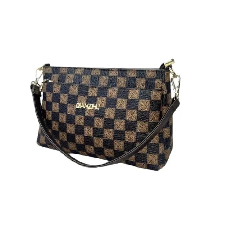 Hot Sale Of The Season New Women's Handbag Trendy Commuter Crossbody Mobile Phone Wallet Versatile Printed Diagonal Female Bag